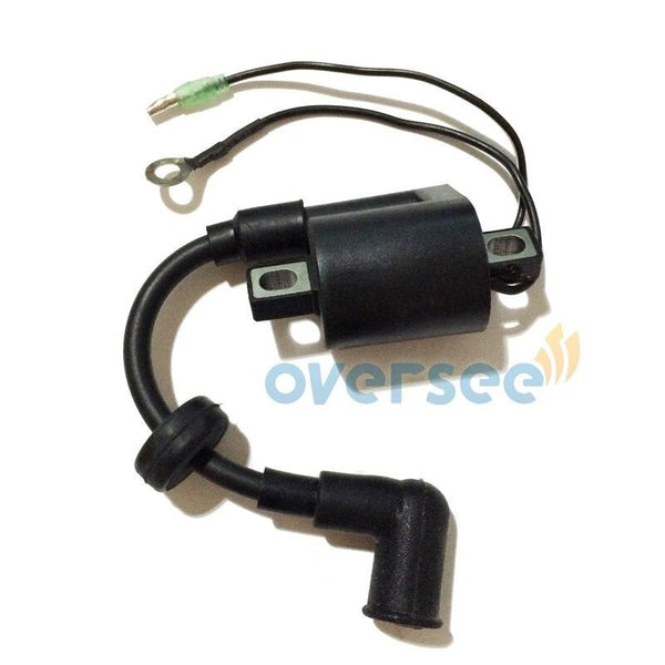 6E0-85570 Ignition Coil With Cap For Yamaha Outboard Motor 2T 4HP 5HP Parsun Powertec SEAPRO etc 5HP 6E0-85570-00;6E0-85570-10 | oversee marine