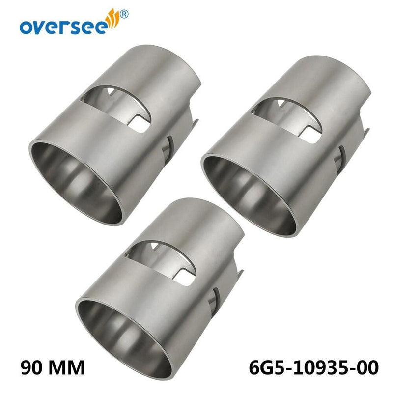 6G5-10935 Sleeve Liner For YAMAHA Outboard Motor V6 200 HP Cylinder 6G5-10935-00, Inner Diameter 90 MM | oversee marine