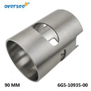 6G5-10935 Sleeve Liner For YAMAHA Outboard Motor V6 200 HP Cylinder 6G5-10935-00, Inner Diameter 90 MM Oversee Marine Store
