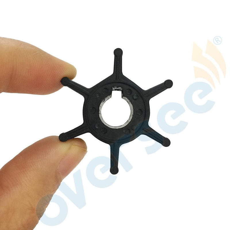 6L5-44352 Impeller Replaces For Yamaha Outboard Motor Powertec 3HP F2.5HP 2T  6L5-44352-00 | oversee marine