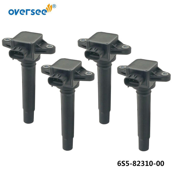 6S5-82310 Ignition Coil For Yamaha VENOM 4-Stroke 1800 WaveRunner Water Motorbike Jet Engine 6S5-82310-00;H6T11273 | oversee marine