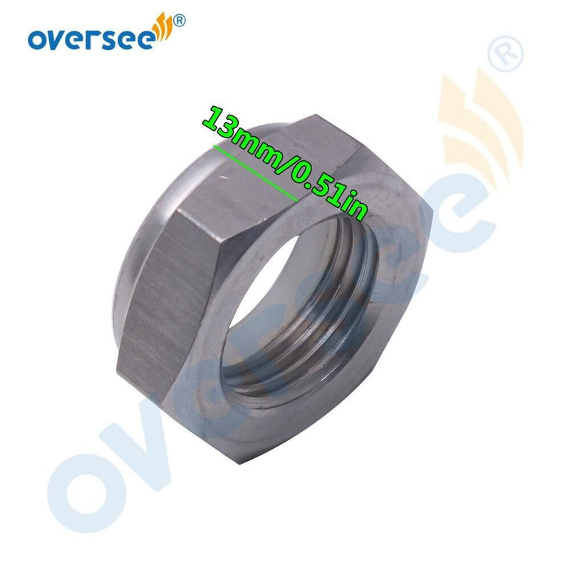 90185-22043 Stainless Steel Self-locking nut for YAMAHA Outboard Motor 2/4T 9.9-250HP Parsun Hidea SEAPRO Hdx 90185-22043-00 | oversee marine