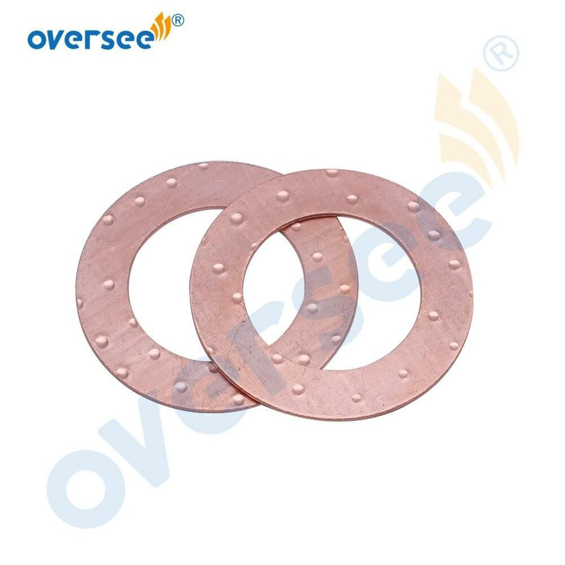 90209-27M07 Copper Washer For Yamaha Outboard Motor 2T Parsun Hidea Hdx,Seapro, Connection Rod Big Side 40HP 60HP | oversee marine