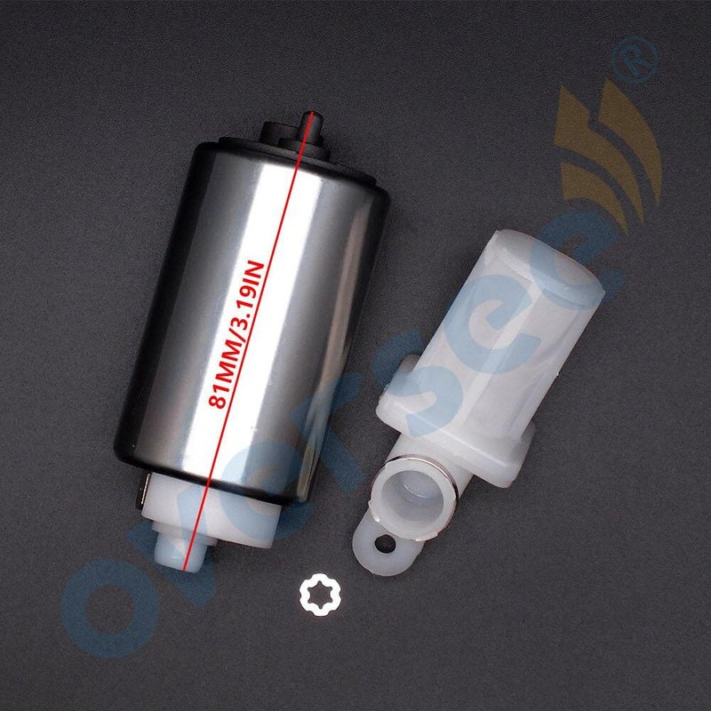 Oversee Marine 15200-88L00; 63P-13915-00; 15642-88L00 High Pressure Fuel Pump With Filter Replacement For Suzuki 40HP 50HP 60HP 4 Stroke Outboard Engine Top Real