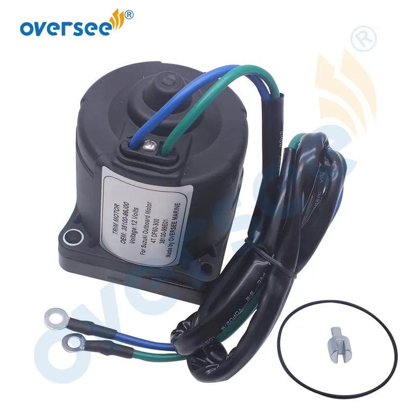 Oversee Marine 38100-96J10;  38100-96J11; 38100-96J12 Tilt Trim Motor Replacement For Suzuki 150-300HP 4 Stroke Outboard Engine Top Real