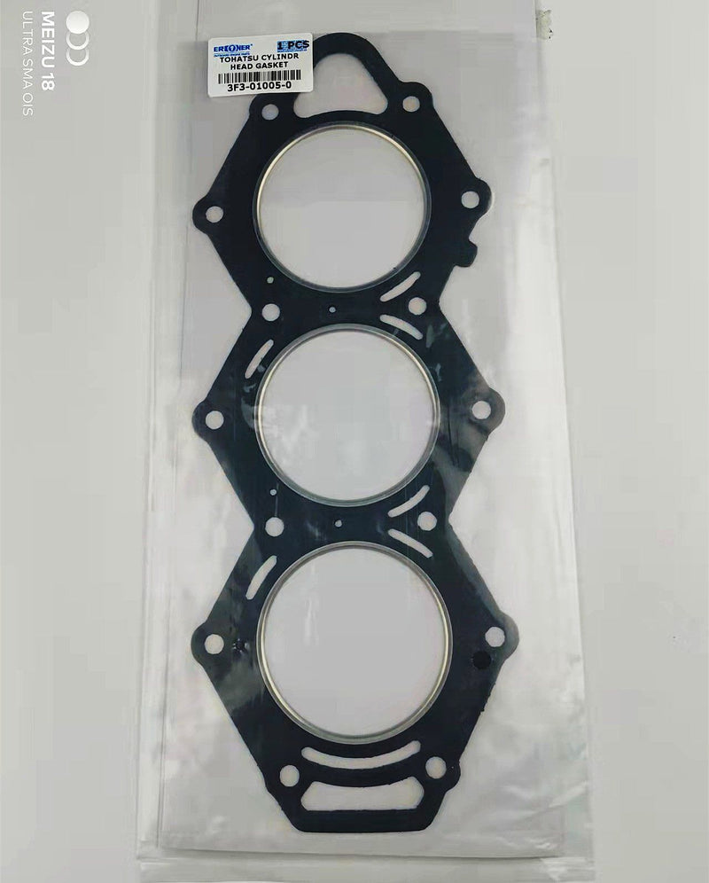 Oversee Marine 3F3-01005 Head Gasket Replacement For Tohatsu 60HP 70HP M60C M70C 2 Stroke Outboard Engine Oversee Marine Store
