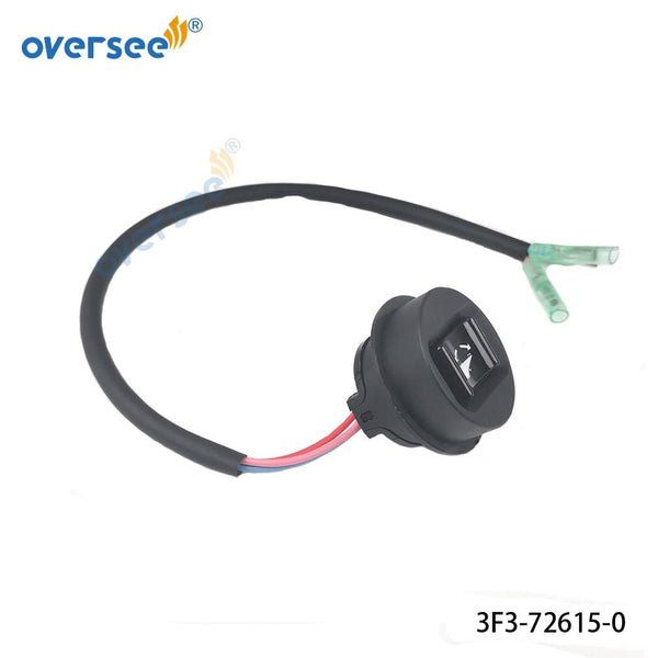 Oversee Marine 3F3-72615-0;3F3726150M Power Trim & Tilt PTT Switch Replacement For Tohatsu 30HP 25HP 70HP 2 Stroke 4 Stroke Outboard Engine Top Real