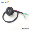 Oversee Marine 3F3-72615-0;3F3726150M Power Trim & Tilt PTT Switch Replacement For Tohatsu 30HP 25HP 70HP 2 Stroke 4 Stroke Outboard Engine Top Real