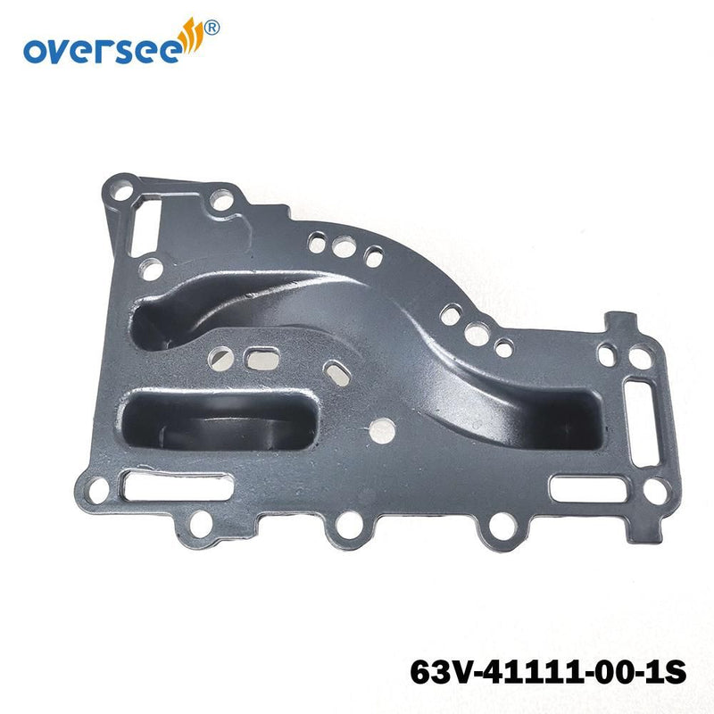 Oversee Marine 63V-41111-00-1S; 63V-41111-00-9M Exhaust Inner Cover Replacement For Yamaha 9.9HP 15HP Outboard Engine Top Real