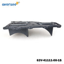 Oversee Marine 63V-41111-00-1S; 63V-41111-00-9M Exhaust Inner Cover Replacement For Yamaha 9.9HP 15HP Outboard Engine Top Real