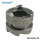 Oversee Marine 688-45631-00-00;  688-45631-01-00 Dog Clutch  Replacement For Yamaha 50HP 60HP 70HP 75HP 80HP 85HP 90 HP Outboard Engine Top Real