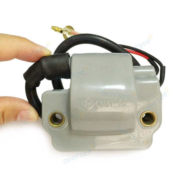 Oversee Marine 697-85570-00; 697-85570-10  Ignition Coil Replacement For Yamaha 48HP 55HP 2 Stroke Old Type Motor Outboard Engine Top Real