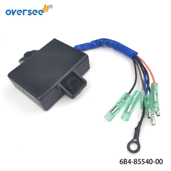 Oversee Marine 6B4-85540 CDI Unit Replacement For Yamaha Parsun 15HP 9.9HP 2 Stroke Outboard Engine Top Real