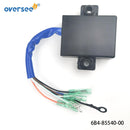 Oversee Marine 6B4-85540 CDI Unit Replacement For Yamaha Parsun 15HP 9.9HP 2 Stroke Outboard Engine Top Real