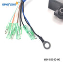 Oversee Marine 6B4-85540 CDI Unit Replacement For Yamaha Parsun 15HP 9.9HP 2 Stroke Outboard Engine Top Real