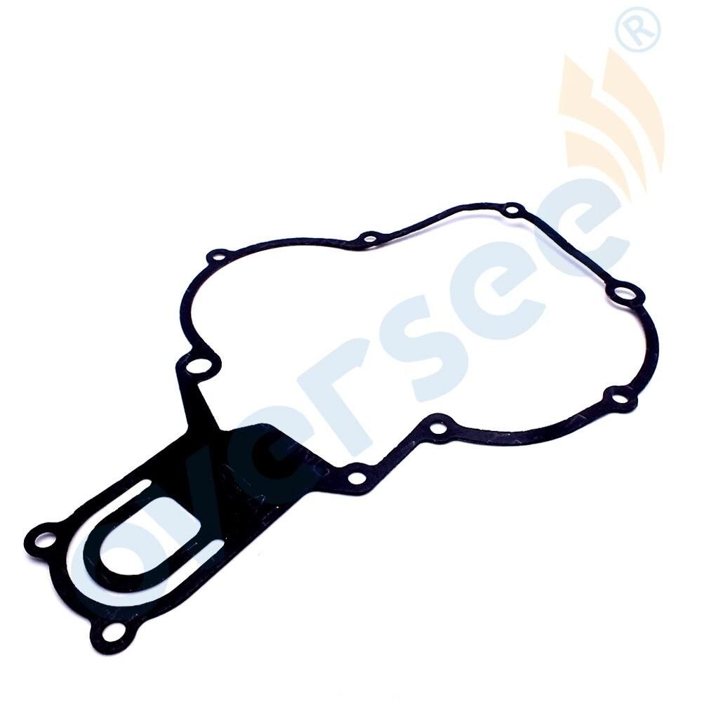 Oversee Marine 6BX-11351-00 Cylinder Gasket Replacement For Yamaha 4HP 6HP 2 Stroke Outboard Engine Top Real