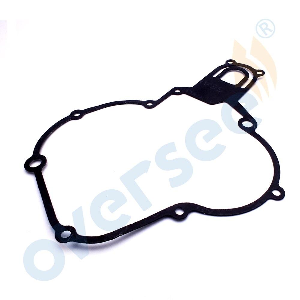 Oversee Marine 6BX-11351-00 Cylinder Gasket Replacement For Yamaha 4HP 6HP 2 Stroke Outboard Engine Top Real