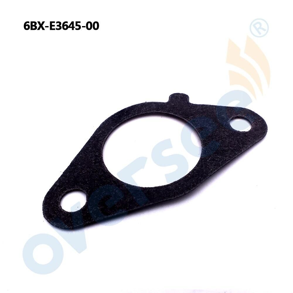Oversee Marine 6BX-E3645-00 Manifold 1 Gasket Replacement For Yamaha 2 Stroke Outboard Engine Top Real