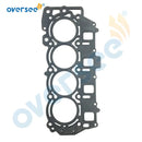 Oversee Marine 6C5-11181-01 Cylinder Head Gasket Replacement For Yamaha 50HP 60HP 4 Stroke Outboard Engine Top Real