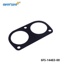 Oversee Marine 6F5-14483-00-00; 6F5144830000; 6F5-14483-0; 6F5-14483 Gasket Replacement For Yamaha Outboard Engine Top Real