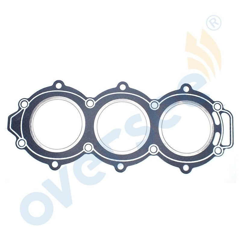 Oversee Marine 6H3-11181; 6H3-11181-01; 6H3-11181-00 Cylinder Head Gasket Replacement For Yamaha Parsun Hidea Seapro 60HP 70HP 2 Stroke Outboard Engine Top Real