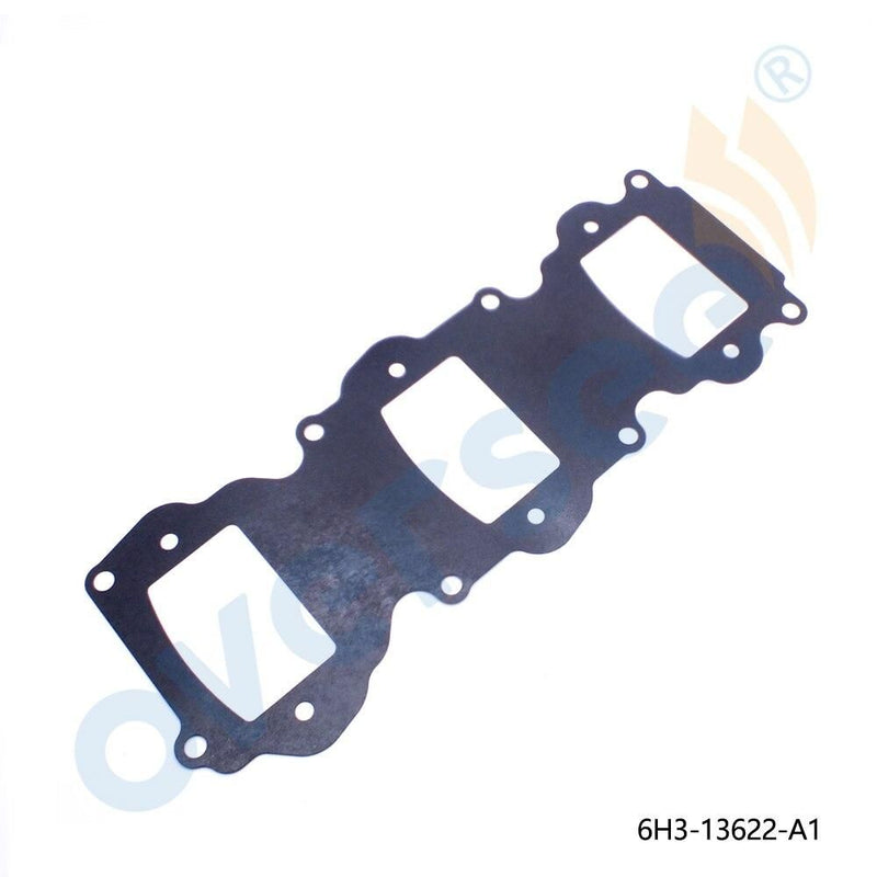 Oversee Marine 6H3-13622;6H3-13622-A1 Intake Manifold Gasket Replacement For Yamaha 3-Cyl 60HP 70HP 2 Stroke Outboard Engine Top Real