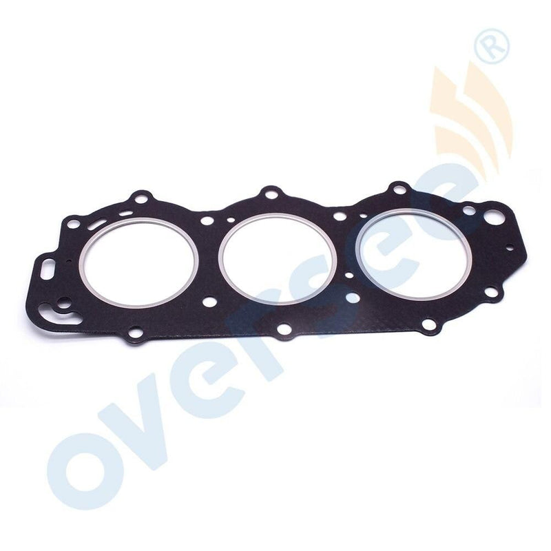 Oversee Marine 6H4-11181-00 Cylinder Head Gasket Replacement For Yamaha 25HP 40HP 50HP 2 Stroke Outboard Engine Top Real