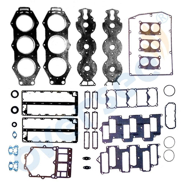 Oversee Marine 6K7-W0001;6K7-W0001-A1 Head Gasket Kit Replacement For Yamaha V6 225HP 2 Stroke Outboard Engine Top Real