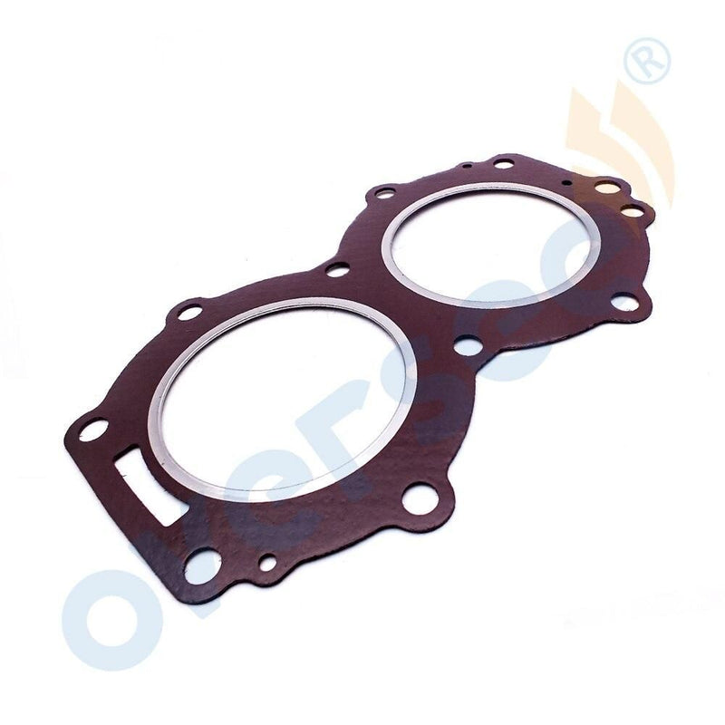 Oversee Marine 6L2-11181; 6L2-11181-A1-00 Cylinder Head Gasket Replacement For Yamaha 25HP 30HP 2 Stroke Outboard Engine Top Real