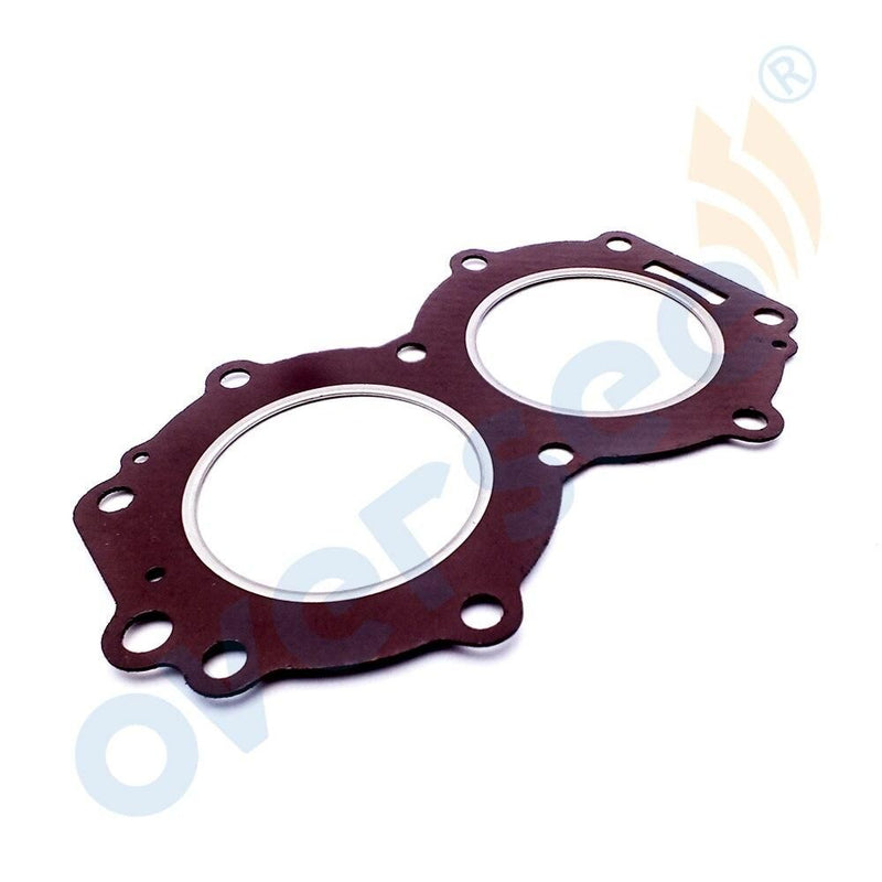 Oversee Marine 6L2-11181; 6L2-11181-A1-00 Cylinder Head Gasket Replacement For Yamaha 25HP 30HP 2 Stroke Outboard Engine Top Real