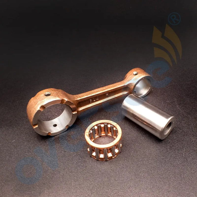 Oversee Marine 6L2-11651-00 Connecting Rod Kit Replacement For Yamaha 20HP 25HP 2 Stroke Outboard Engine Top Real