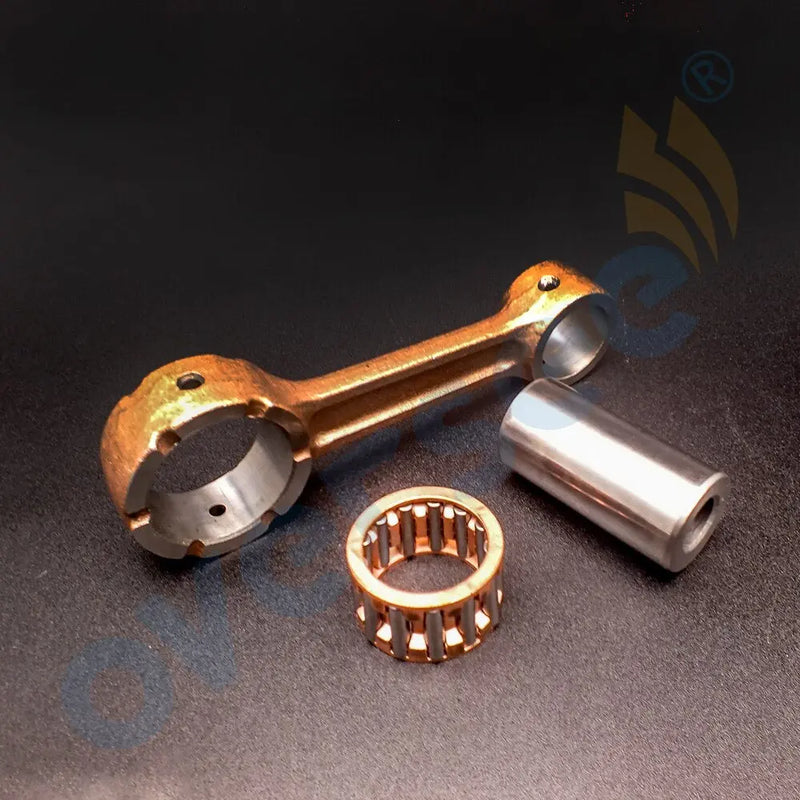 Oversee Marine 6L2-11651-00 Connecting Rod Kit Replacement For Yamaha 20HP 25HP 2 Stroke Outboard Engine Top Real
