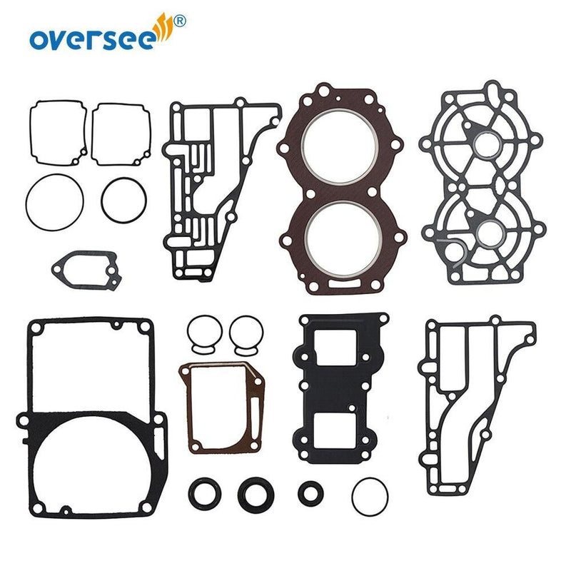 Oversee Marine 6L2-W0001; 6L2-W0001-03 Power Head Gasket Kit Replacement For Yamaha 6L2 Series 20HP 25HP 2 Stroke Outboard Engine Top Real