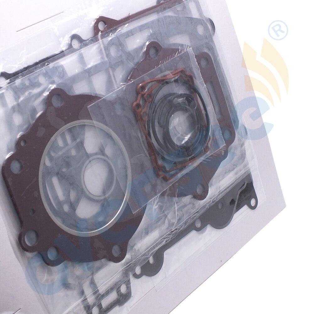 Oversee Marine 6L2-W0001; 6L2-W0001-03 Power Head Gasket Kit Replacement For Yamaha 6L2 Series 20HP 25HP 2 Stroke Outboard Engine Top Real