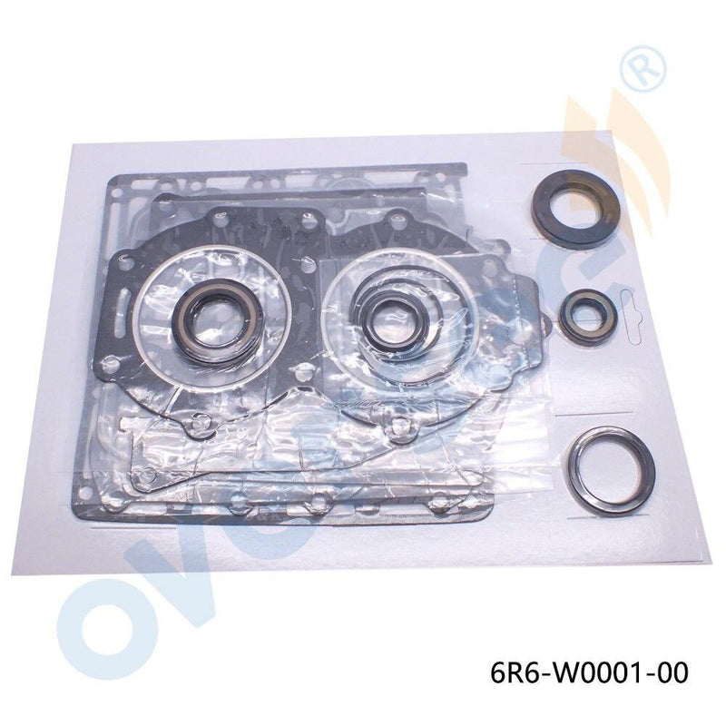 Oversee Marine 6R6-W0001-00 Powerhead Gasket Kit Replacement For Yamaha 2cyl 40HP Outboard Engine Top Real