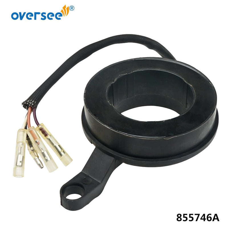 Oversee Marine 854512T; 855746A1; 855746A12 Trigger Replacement For Mercury 50HP 55HP 60HP 75HP 90 HP 3Cyl Outboard Engine Top Real