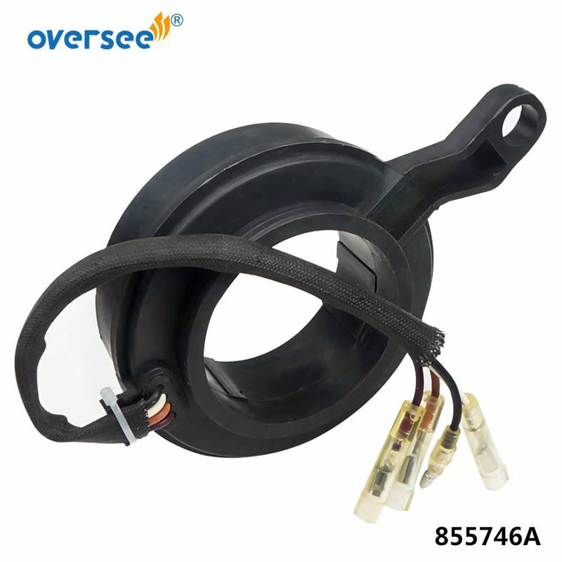 Oversee Marine 854512T; 855746A1; 855746A12 Trigger Replacement For Mercury 50HP 55HP 60HP 75HP 90 HP 3Cyl Outboard Engine Top Real