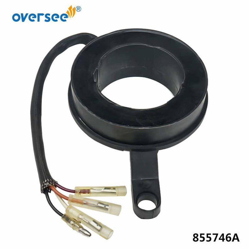 Oversee Marine 854512T; 855746A1; 855746A12 Trigger Replacement For Mercury 50HP 55HP 60HP 75HP 90 HP 3Cyl Outboard Engine Top Real
