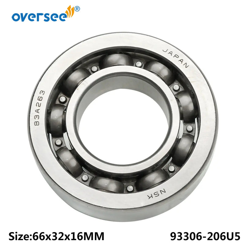 Oversee Marine 93306-206U5-00 Bearing Replacement For Yamaha 85HP 90HP Outboard Engine Top Real