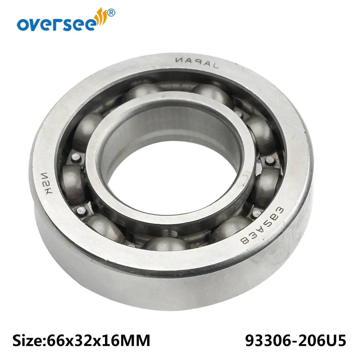 Oversee Marine 93306-206U5-00 Bearing Replacement For Yamaha 85HP 90HP Outboard Engine Top Real