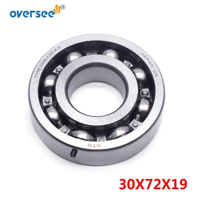 Oversee Marine 93306-306V5; 93306-306U2; 93306-306V1 Ball Bearing Replacement For Yamaha Parsun Hidea HDX Seapro 40-70 HP 2 Stroke Outboard Engine Top Real