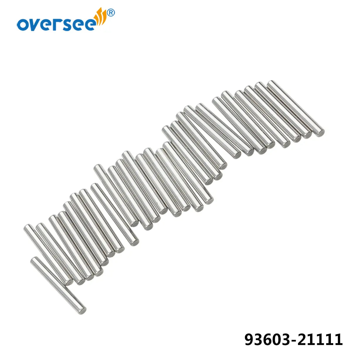 Oversee Marine 93603-21111-00 Bearing Needle 28pcs/Pack Replacement For Yamaha 85-90-115-130-150-175-200-225HP 2 Stroke Outboard Engine Top Real