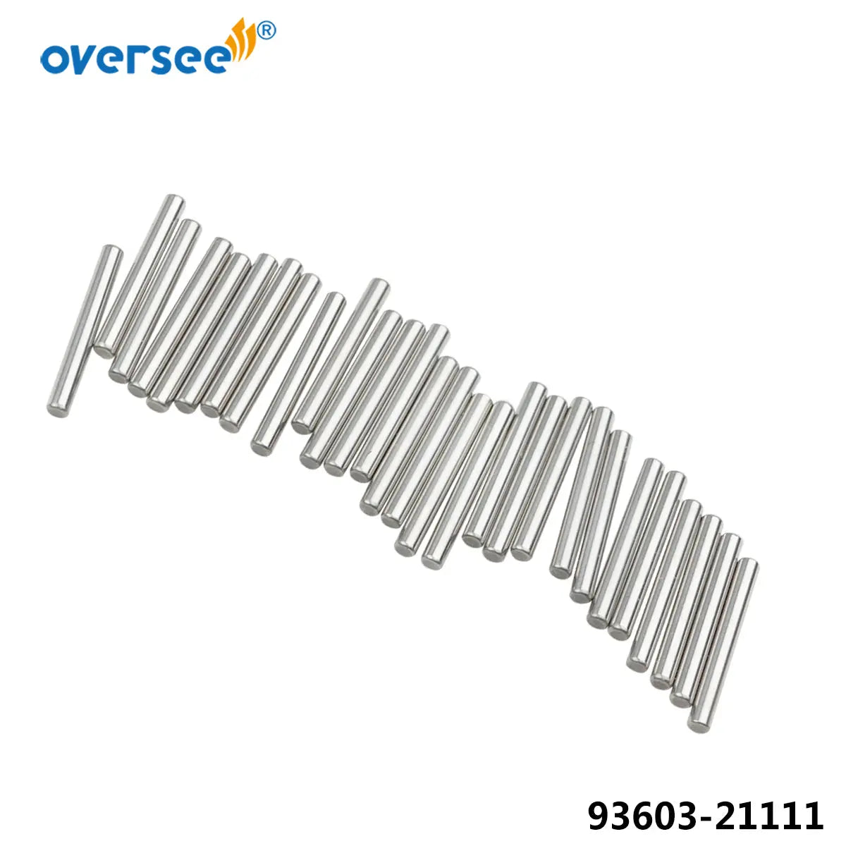 Oversee Marine 93603-21111-00 Bearing Needle 28pcs/Pack Replacement For Yamaha 85-90-115-130-150-175-200-225HP 2 Stroke Outboard Engine Top Real